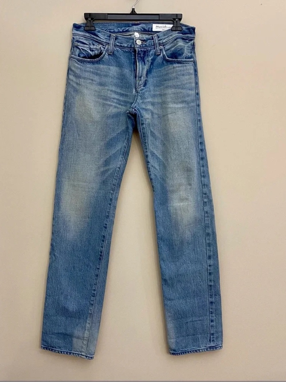 MUNICH Light Wash Straight Leg Denim Jeans Size 26